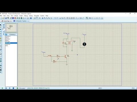 Proteus Relay with DC Motor control | Part-6 | Proteus simulation tutorial in tamil