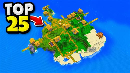 Top 25 Survival Island Seeds for Minecraft 1.21.5! (Spring to Life Update)