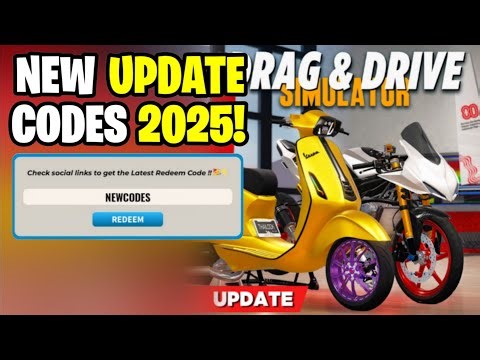 *NEW* ALL WORKING CODES FOR DRAG DRIVE SIMULATOR IN AUGUST 2025! ROBLOX DRAG DRIVE SIMULATOR CODES