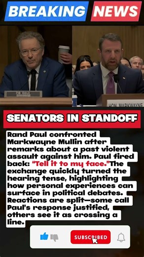 The Moment Rand Paul Had Enough in the Senate Hearing #RandPaul #USPolitics