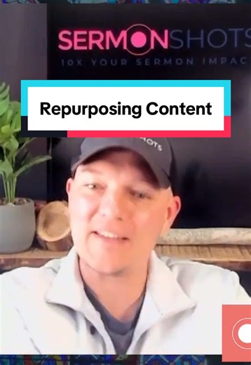 What happens after the stream? 🤔 Repurpose your services into content that lasts all year! It's key to keeping that emotional connection alive outside the church walls. P.S. @Sermon Shots makes this easy! 😉