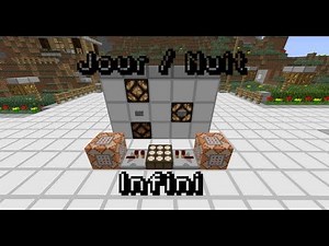 [Minecraft] Tuto redstone | #21 jour / nuit infini [FR]