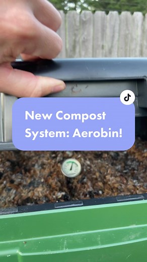New hot composting setup! #aerobin #compost #hotcompost #hotcomposter #modernhomestead #