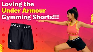 Watch Under Armour gym shorts - breathable, flexible, smart !! on Amazon Live