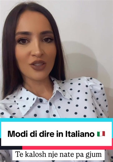👉Impariamo insieme i modi di dire in Italiano 🇮🇹 #corso #online #italiano #idiomas #italianofacile #learnitalian #italianteacher#albtok #viralalbania #viralvideos #fyp #forupage #tirana #albania #italia
