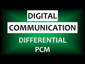 Differential Pulse Code Modulation (DPCM) | Digital Communication