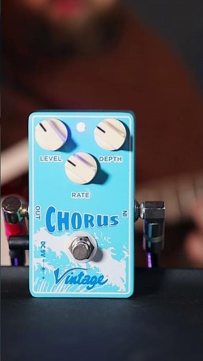 Vintage Chorus Guitar Effects Pedal