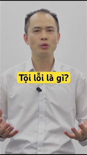 Hiểu Đúng Tội Lỗi Là Gì? #baigiangtinlanh #baihockinhthanhhangngay #tinlanh