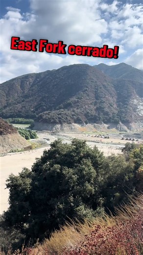 East Fork está cerrado. Solo está abierto el acceso a: San Gabriel Canyon OHV. State Rte 39, Azusa, CA 91702. Off Road activities. #viajando_ala_naturaleza #viajesnaturaleza1 #outdoor #mountains #nature #mountainlover #rivers #sangabrielriver #azusa #azusacanyon #offroad #offroadoutlaws #offroadactivities #offroad4x4