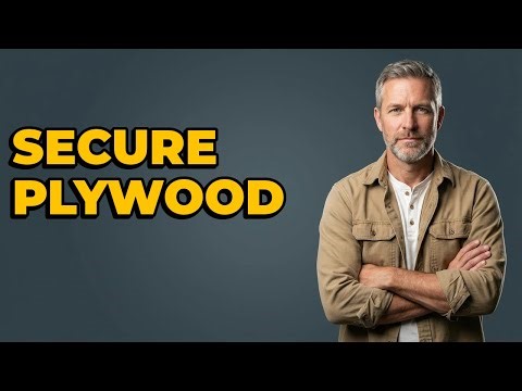 How Do You Through-Bolt Plywood To Masonry?