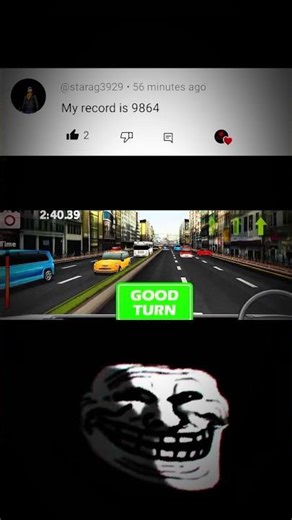 dr. driving gameplay 😁#trollface