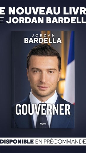 ✍🏻 Je suis heureux de vous annoncer la sortie de mon nouveau livre, « GOUVERNER » !