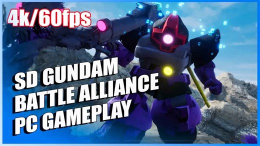 SD Gundam Battle Alliance PC gameplay [4K, 60fps, 3080Ti, i9 12th gen, 32GB]