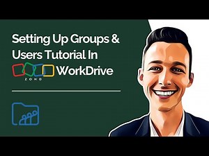 Setting Up Groups & Users Tutorial In Zoho WorkDrive