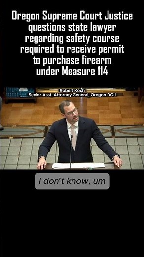 Oregon Supreme Court hears arguments over gun control Measure 114