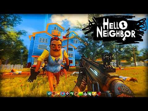 HELLO NEIGHBOR in Call of Duty Zombies... (Black Ops 3)