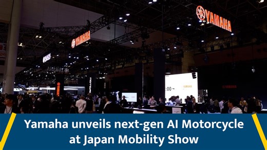 Yamaha unveils next-gen AI Motorcycle at Japan Mobility Show