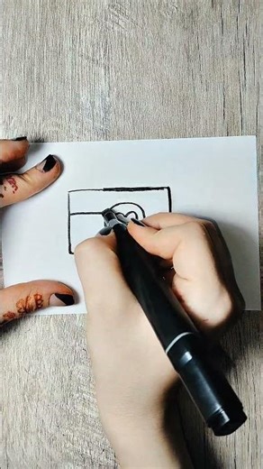 Turning a Rectangle into a Camera 📷✨ #Shorts