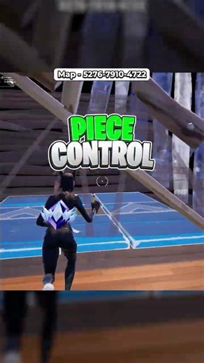 Piece Control Practice: 5276-7910-4722 #fortnitecreative #fortnitepractice #shorts