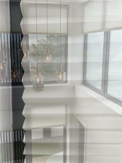 Lutron Honeycomb shades by Digital Interiors