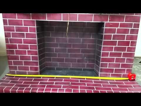 DIY: Fake Cardboard Fireplace.