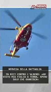 CRASHED INTO A TREE DURING BIKE RACE: "I SAW MY DAUGHTER ON THE GROUND, I JUST HOPE SHE RECOVERS"...