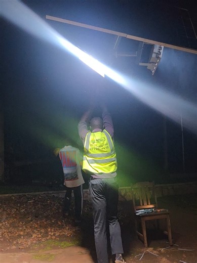 Affordable 500W Solar Flood Lights and Camera Combo