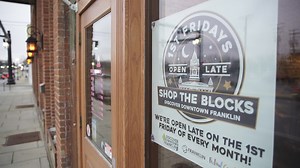 Downtown Franklin is 'open late' for new First Friday event