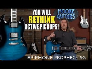 You will RETHINK Active Pickups! Epiphone Prophecy SG