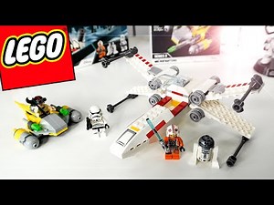 LEGO Star Wars X-WiNG + NABOO Starfighter 75235 | 75223 | Kompletter Aufbau Speed Build NEW SET 2019