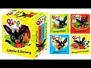 Bing. Little Library: 4 books to find out all about Bing! | A set of read aloud books for children