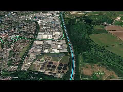 Witham Driving Test Route 5 https://drivingtestroute.com ‪@drivingtestroute‬