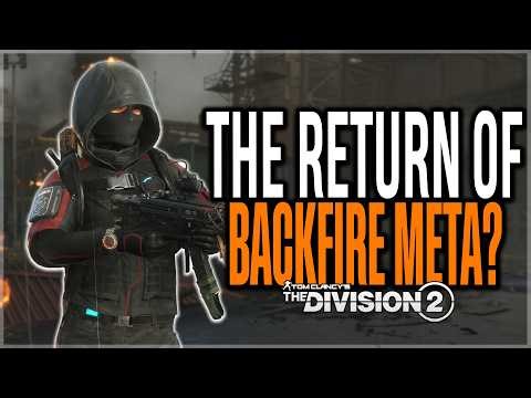 RETURN OF BACKFIRE META in the Division 2? 100% Hazpro Striker w/ 295% Crit Dmg (Year 8 Season 1)