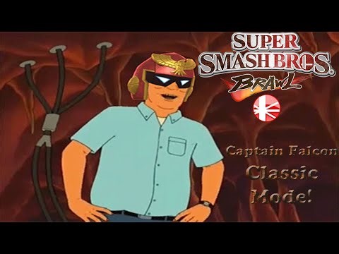 TAS - Super Smash Bros. Brawl - Captain Falcon Classic Mode (No Damage, Intense Difficulty)