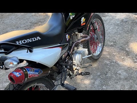 Honda XR150L | Secret Revealed | Full aftermarket exhaust system