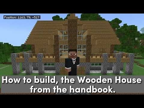 How to build the Wooden House from the Construction Handbook in 5 minutes. - CompanyCraft 2025