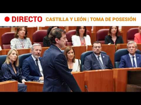 FERNÁNDEZ MAÑUECO RE-ELECTED as PRESIDENT of CASTILLA y LEÓN | RTVE News