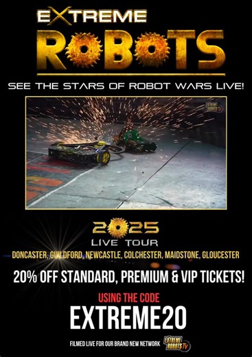 154 reactions · 24 shares | See the stars of Robot Wars return in...