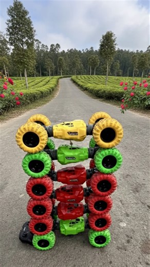 Six Rc Remote Control car Racing 🚔 #shorts #rcremotecontrolcar #rc #rccars