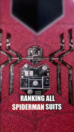 Ranking All Spider man Suits #spiderman #marvel