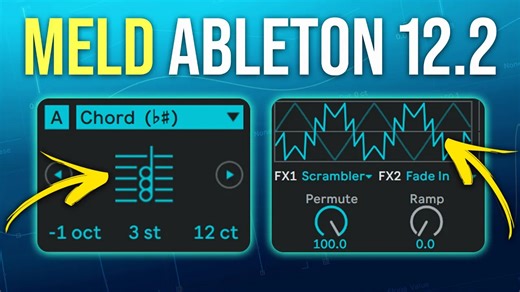 不会乐理也能玩转复杂和弦？Ableton 12.2新功能正在颠覆音乐制作逻辑！【中英字幕】