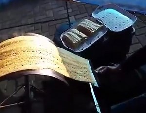 This pancake machine is incredibly satisfying to watch.