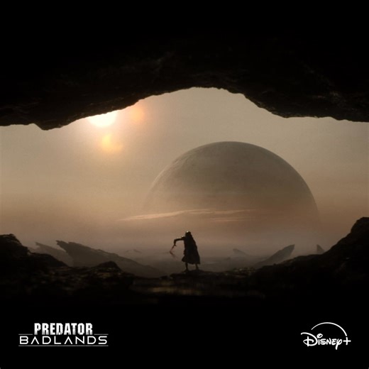 Here you're not the predator, you're the prey. Predator: Badlands, now streaming on Disney | Disney
