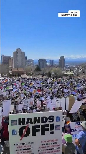 'The crowds are big and they're angry': Melber on mass protests against Trump admin.