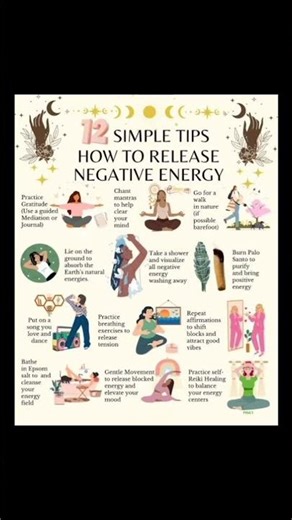 12 Simple Ways to Release Negative Energy Instantly ⚡ | Feel Calm in Minutes