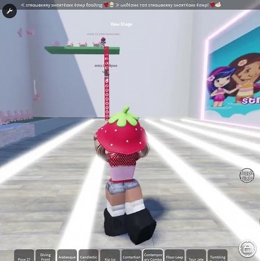 Ep 3🩰🍓||strawberry shortcake dance