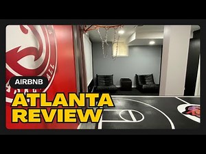 ATL Airbnb Tour: Stadium Vibes, Full Kitchen, Kids’ Basement — FULL Review!