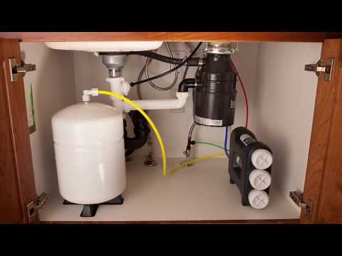 Reverse Osmosis System Water Filter Installation Video: Whirlpool Water Treatment