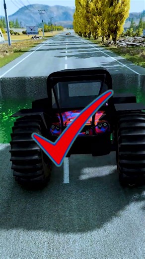 Cars vs Giant Water #243 BeamNG Dive