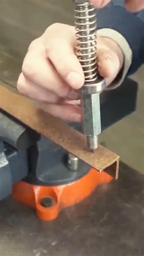 DIY Metal Center Punch Tool 🎉 Perfect Mark for Drilling Iron 👍 #craft #handmade #skills